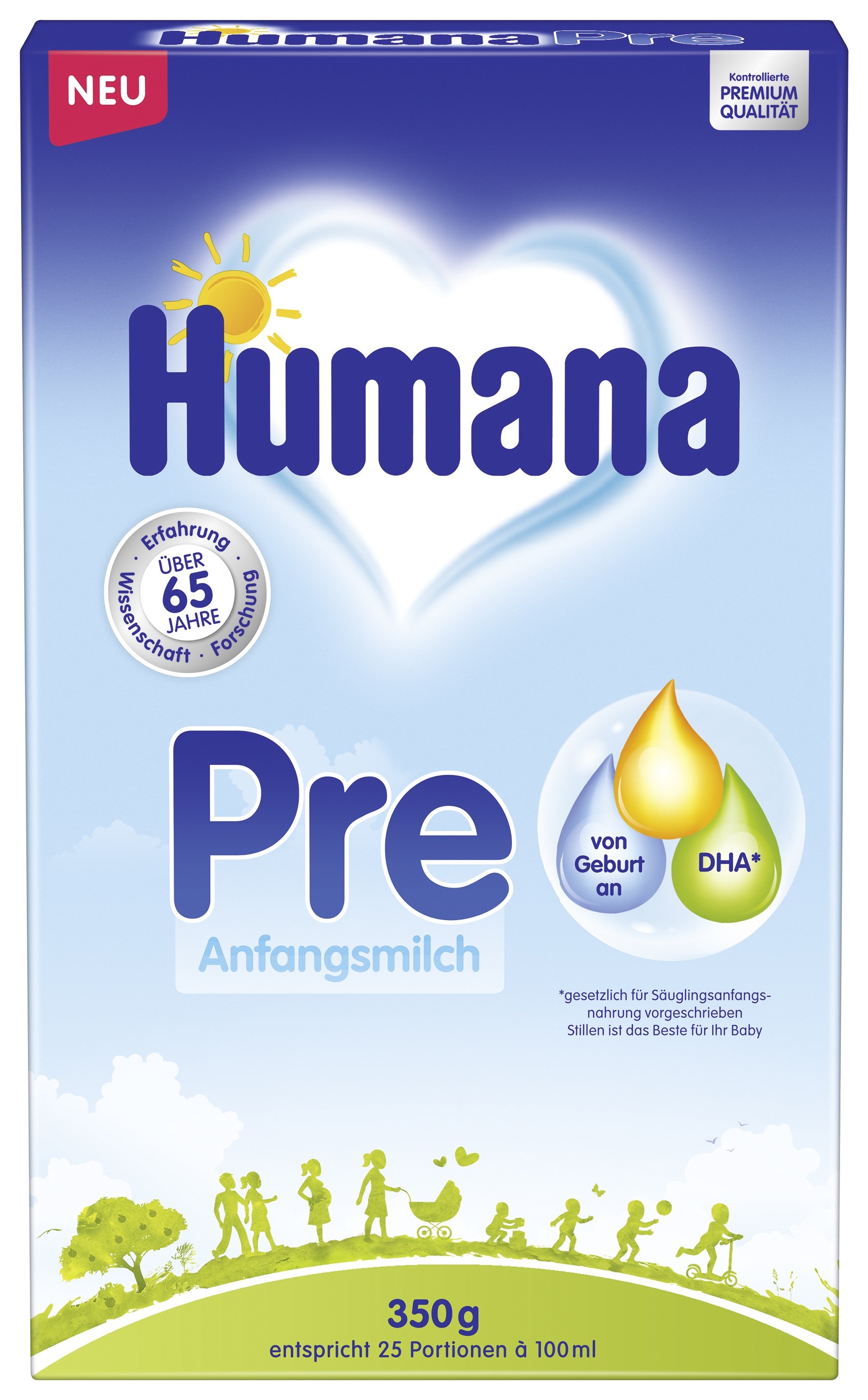 Humana Anfangsmilch PRE 350g 