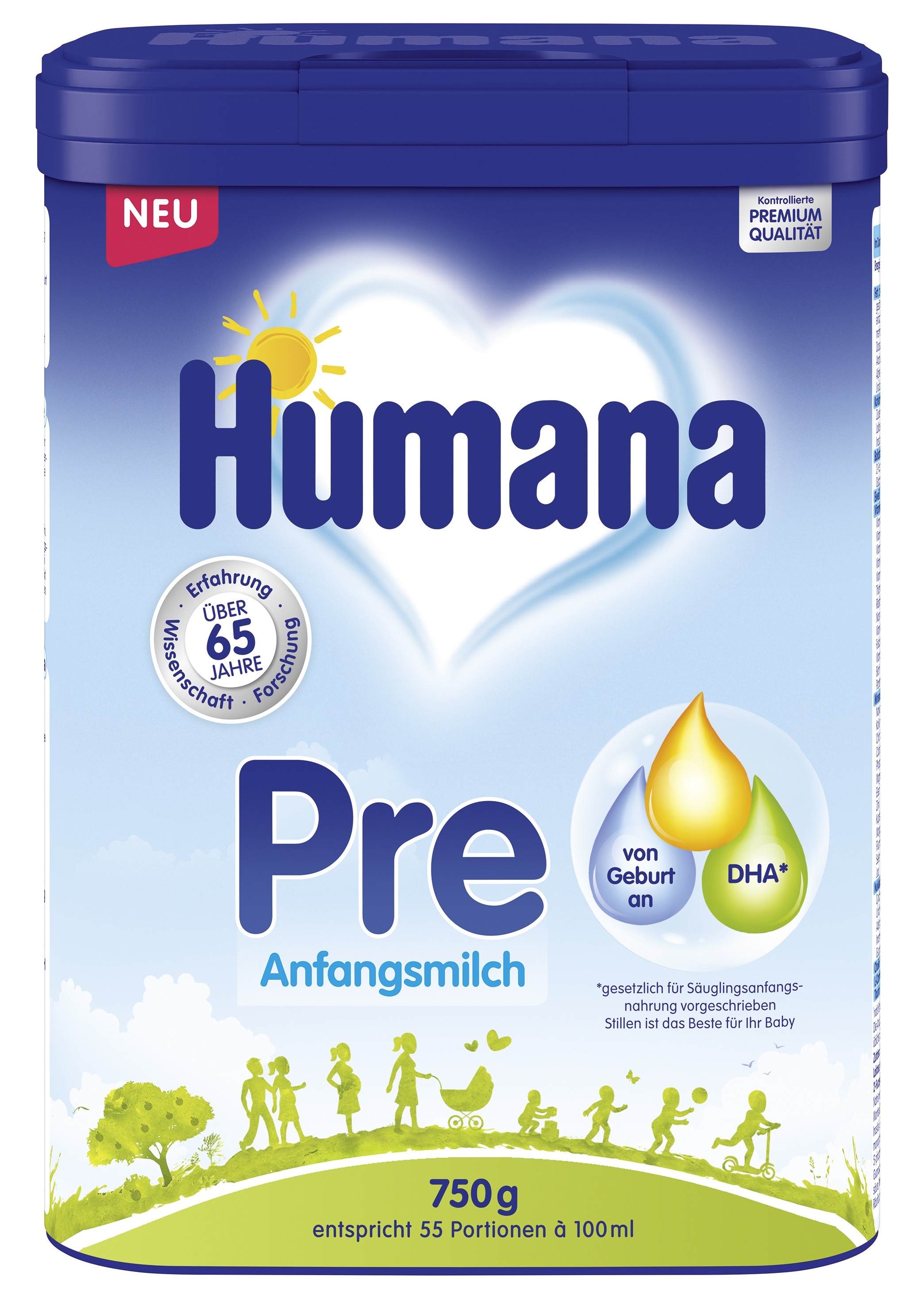 Humana Anfangsmilch PRE (750g)